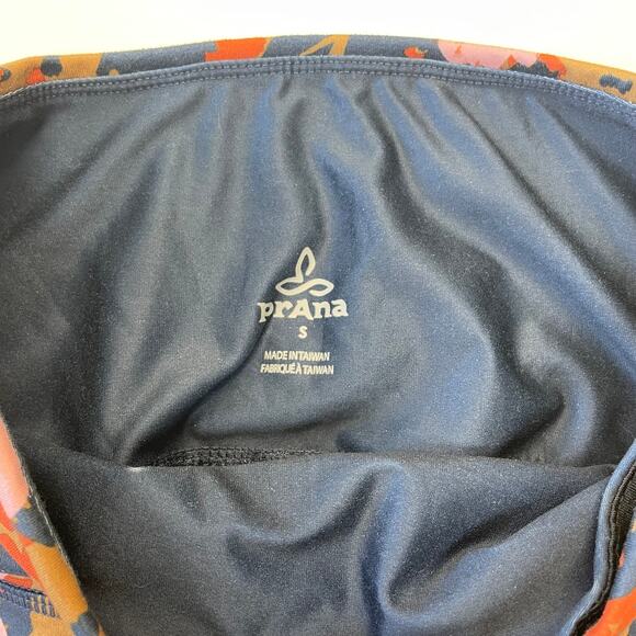 Prana Kimble 7/8 Leggings Small Nordic Pink Wildflower Floral Print - Picture 2 of 7